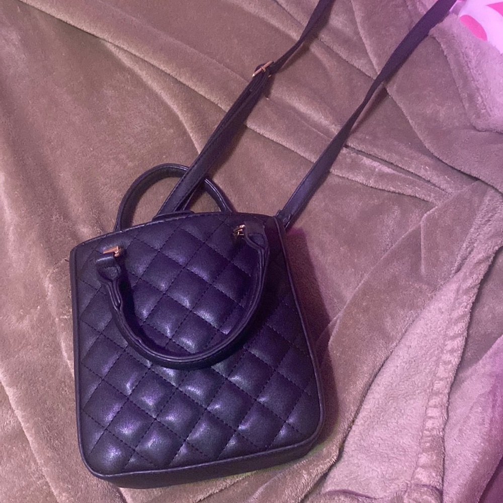 Black purse